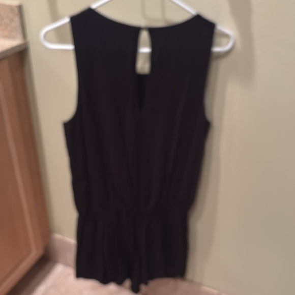 Ella Moss Black Sequin Peplum Tank Top - Picture 9 of 10